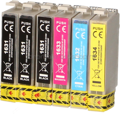 FLWR Epson T1631/2/3/4 Megapack