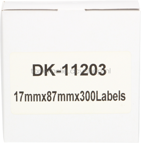 FLWR Brother DK-11203 17 mm x 87 mm  wit