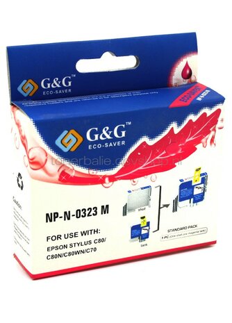 Huismerk Epson T0323 magenta