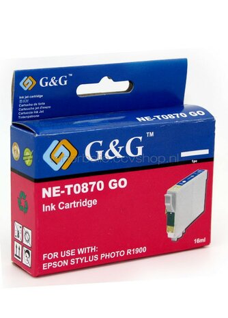 Huismerk Epson T0870 Glossy optimizer transparant