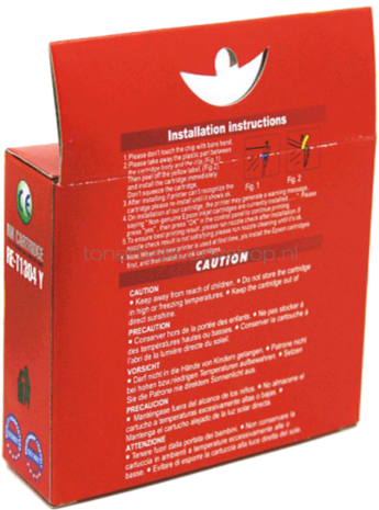 Huismerk Epson T1304 geel
