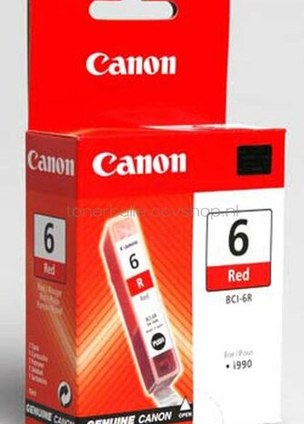 Canon BCI-6R rood