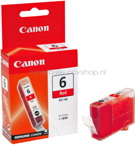 Canon BCI-6R rood