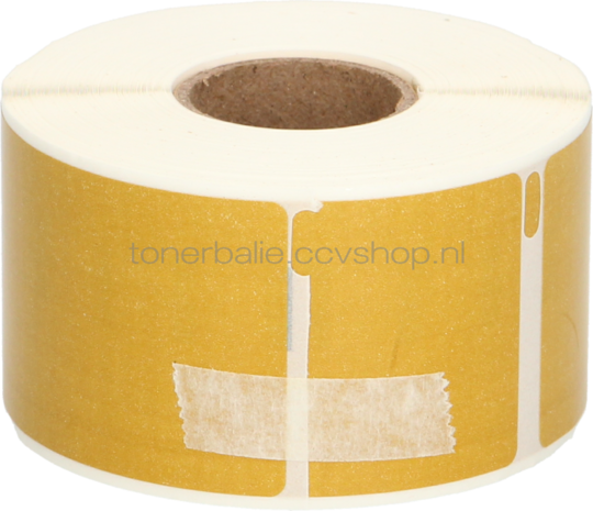 FLWR Dymo 99012 adreslabel 36 mm x 89 mm  goud