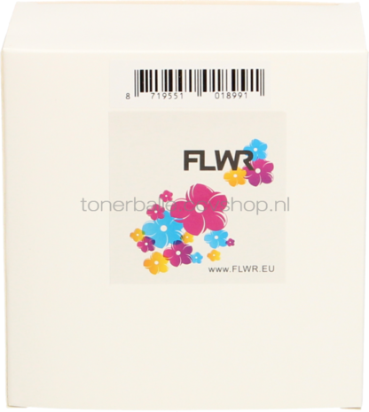 FLWR Zebra thermische labels 70 mm x 50 mm  wit