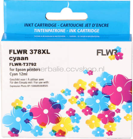 FLWR Epson 378XL cyaan