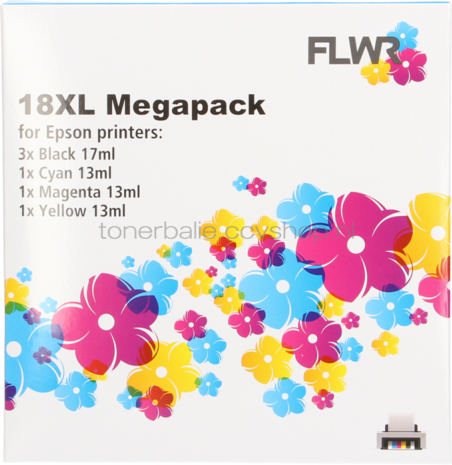 FLWR Epson T1811/2/3/4 Megapack
