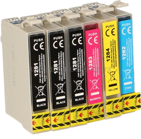 FLWR Epson T1281/2/3/4 Megapack