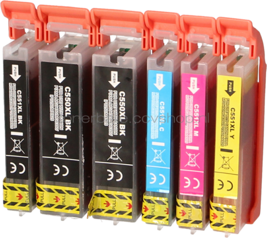 FLWR Canon PGI-550 / CLI-551 Megapack