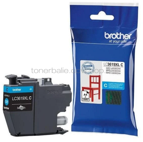 Brother LC-3619 cyaan