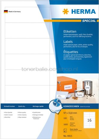Herma 4815 97x33,8 MM