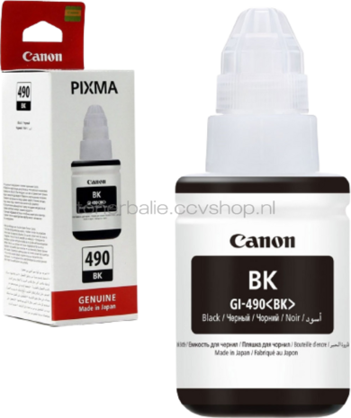 Canon GI-490 zwart