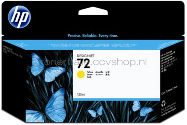 HP 72 geel