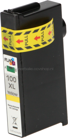 FLWR Lexmark 100XL geel