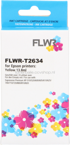 FLWR Epson 26XL geel