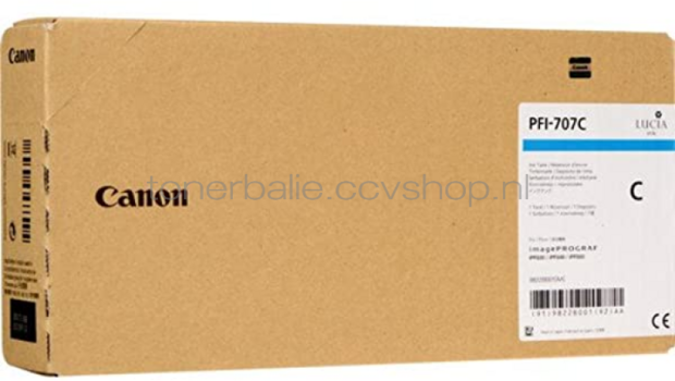 Canon PFI-707 cyaan