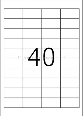 Herma 4474 48,5x25,4MM