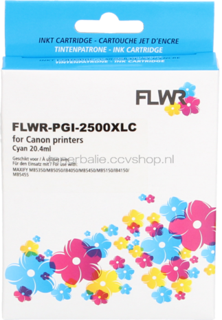 FLWR Canon PGI-2500XL cyaan