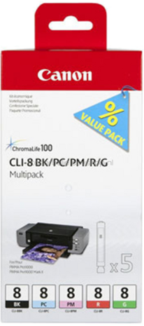 Canon CLI-8 Photo Multipack zwart