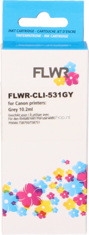 FLWR Canon CLI-531GY grijs