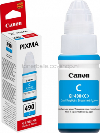 Canon GI-490 cyaan