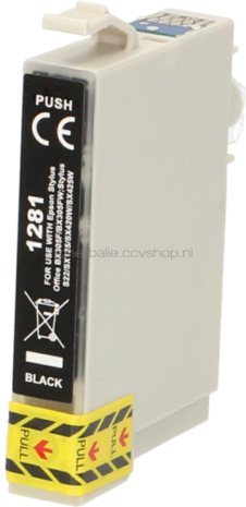 FLWR Epson T1281 zwart