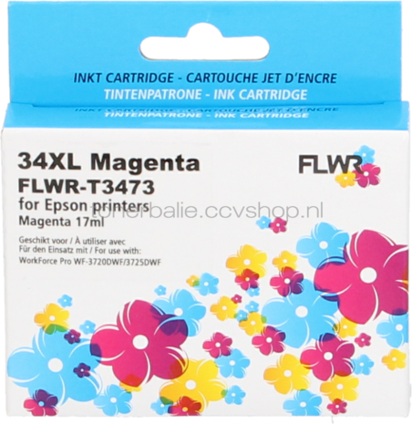 FLWR Epson 34XL magenta