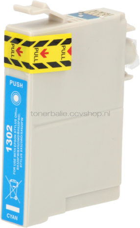 FLWR Epson T1302 cyaan