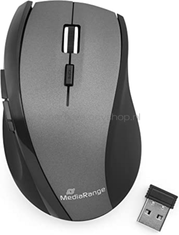 MediaRange MROS203 - Draadloze muis, 5 knoppen