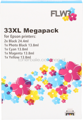 FLWR Epson T3351/3361/2/3/4 Megapack