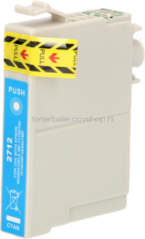 FLWR Epson 27XL T2712 cyaan