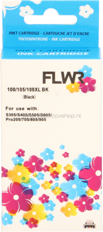 FLWR Lexmark 100XL zwart