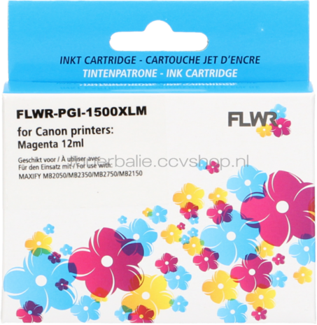 FLWR Canon PGI-1500XL magenta