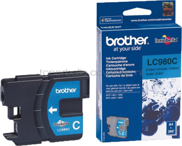 Brother LC-980C cyaan