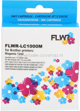 FLWR Brother LC-970M / LC-1000M magenta