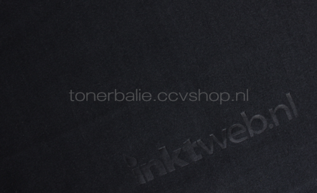 Inktweb.nl microfiber schoonmaakdoekje zwart