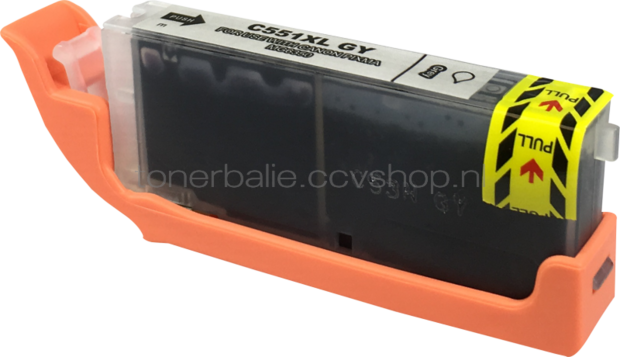 FLWR Canon CLI-551GY grijs