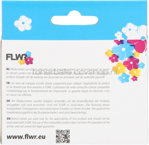 FLWR Canon PGI-1500XL cyaan