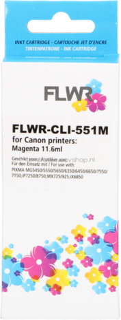 FLWR Canon CLI-551XL magenta