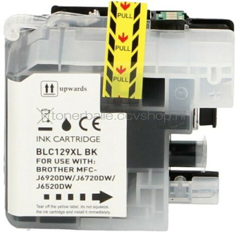 FLWR Brother LC-129XLBK zwart