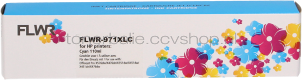 FLWR HP 971XL cyaan