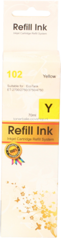 Huismerk Epson 102 Ecotank geel