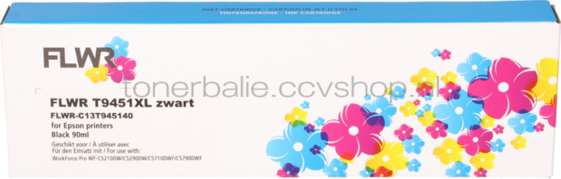 FLWR Epson T9451XL zwart