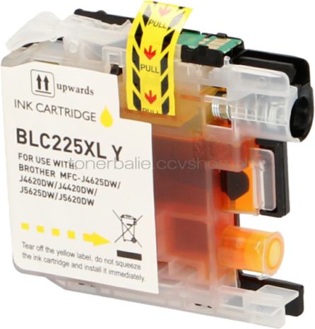 FLWR Brother LC-225XLY geel