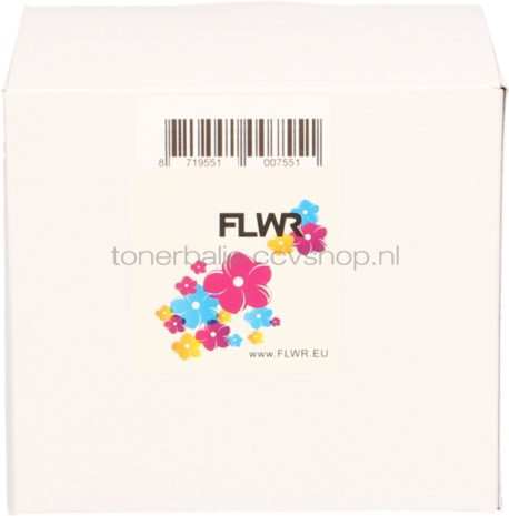 FLWR Brother DK-11241 102 mm x 152 mm  wit