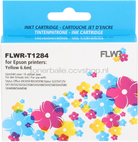 FLWR Epson T1284 geel
