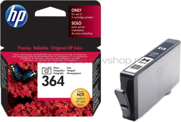 HP 364 foto zwart