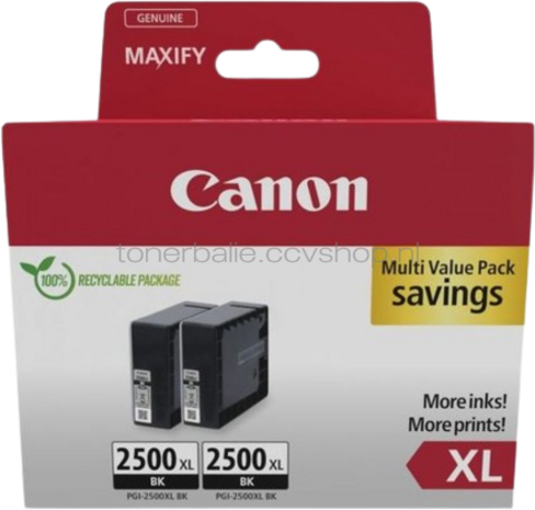 Canon PGI-2500XL BK TWIN