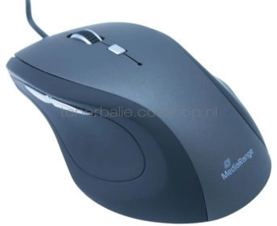 MediaRange MROS202 - Bedrade muis met 5 knoppen