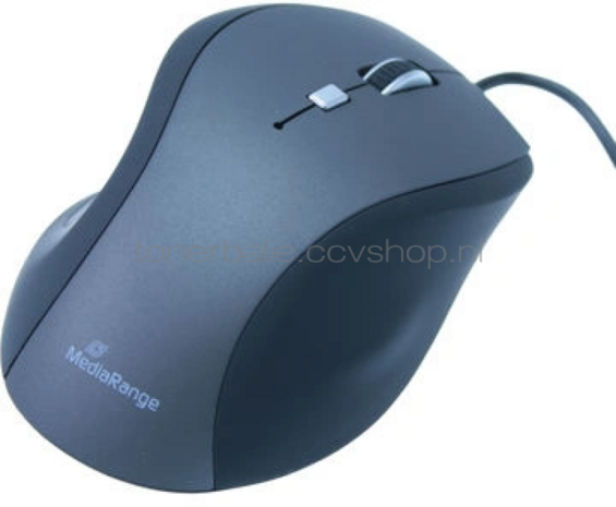 MediaRange MROS202 - Bedrade muis met 5 knoppen